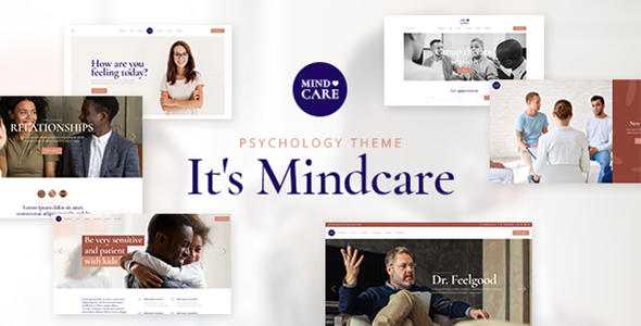 Mindcare WordPress Theme Banner