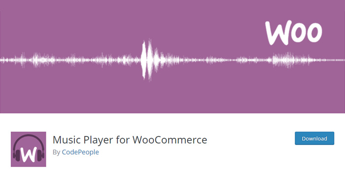 Music Player for WooCommerce