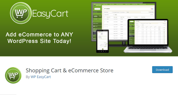 WP EasyCart Shopping Cart & eCommerce Store