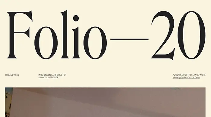 web typography examples