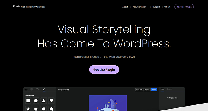 Visual Storytelling WordPress