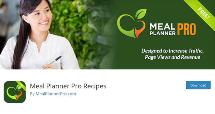 meal planner pro plugin