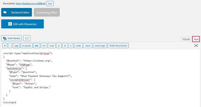 Rank Math Schema