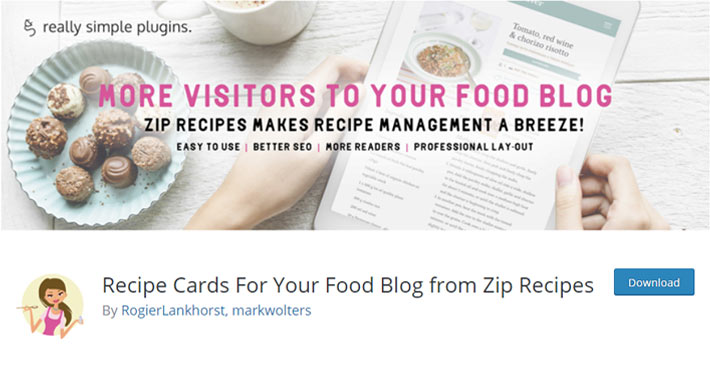 Recipe Cards For Your Food Blog from Zip Recipes Plugin