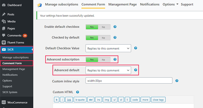 Comment Form