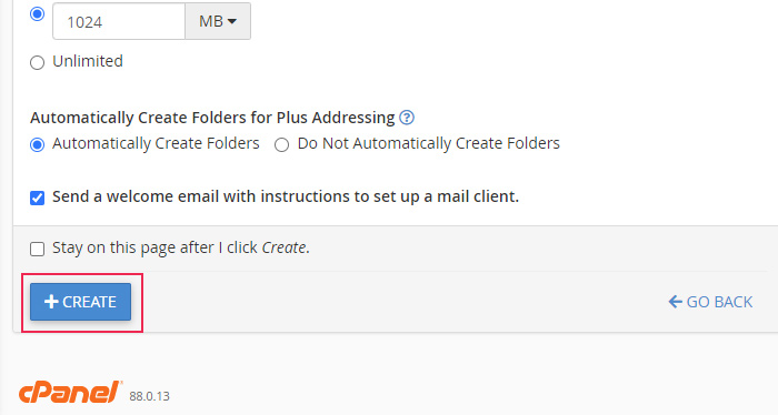 Easy WP SMTP Create Button