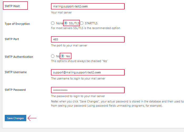 Easy WP SMTP Settings 2