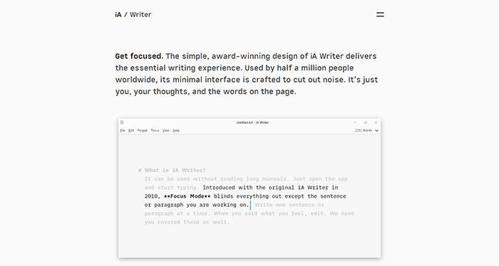 ia writer wordpress