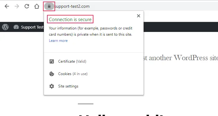 Secure Connection