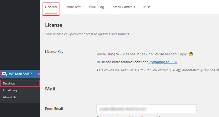 WP Mail SMTP