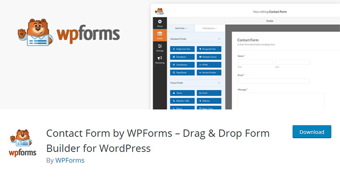 Contact Form by WPForms