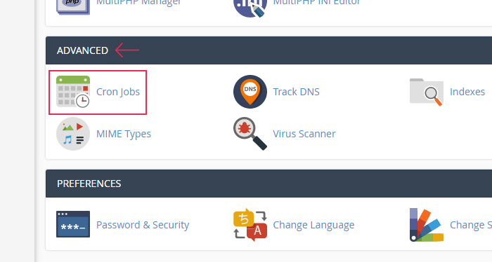 Cron Jobs in cPanel