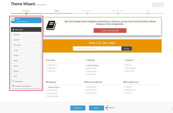 Knowledge Base Plugin Configuration