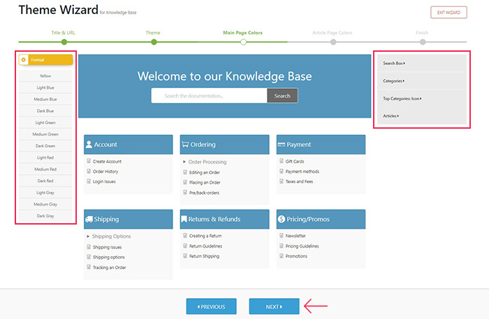 Knowledge Base Plugin Configuration