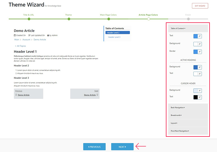 Knowledge Base Plugin Configuration