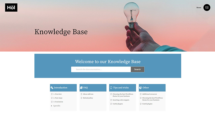Knowledge Base Plugin Preview