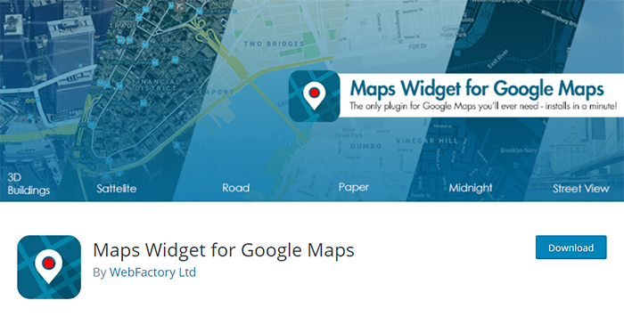 Maps Widget for Google Maps