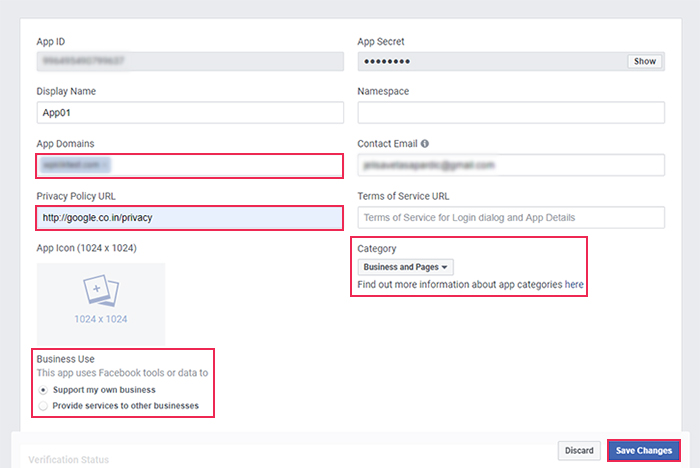 Nextend Social Login Settings