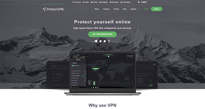 protonvpn free servers