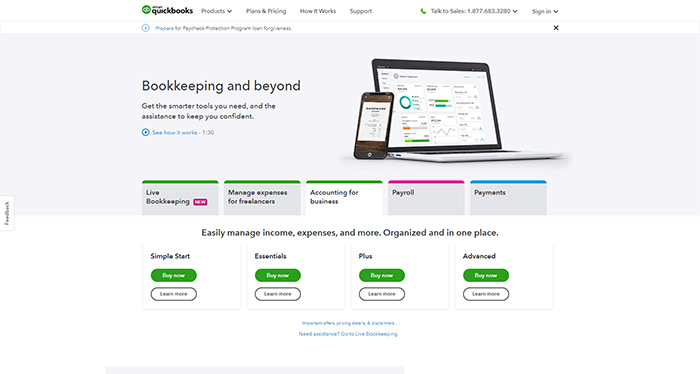 QuickBooks Live