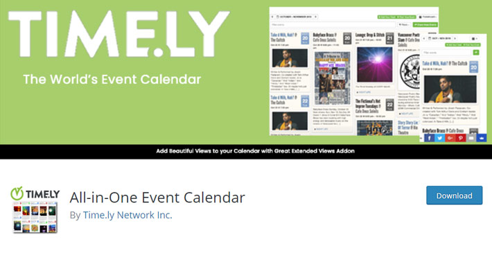 All-in-One Event Calendar Plugin