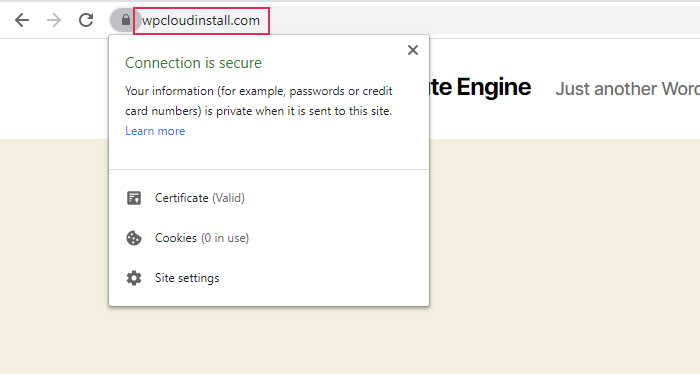 Configuring Free SSL