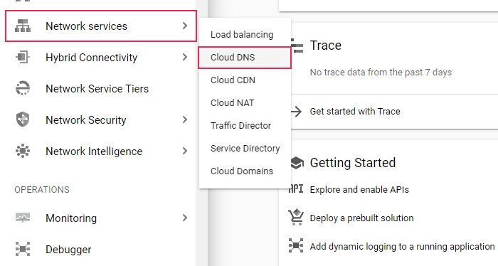 Configuring a Domain Name