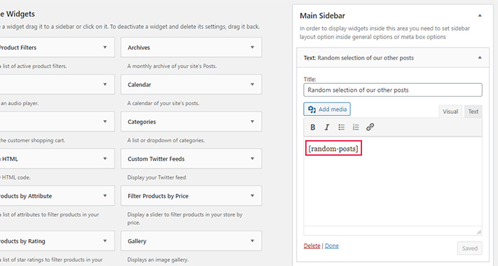 Custom Shortcode