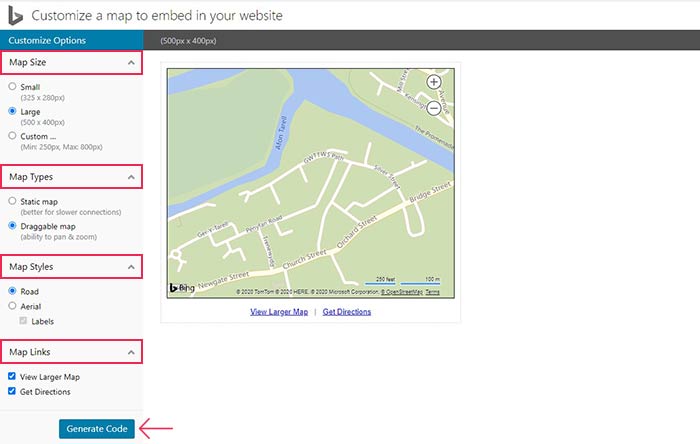 Customize Bing Map