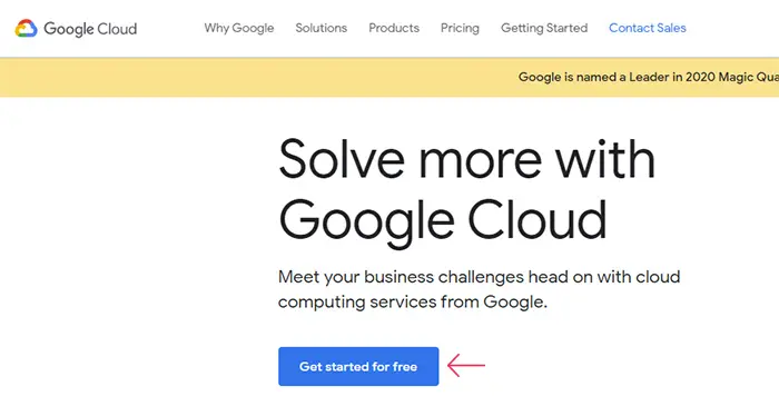 Google Cloud Getting Started