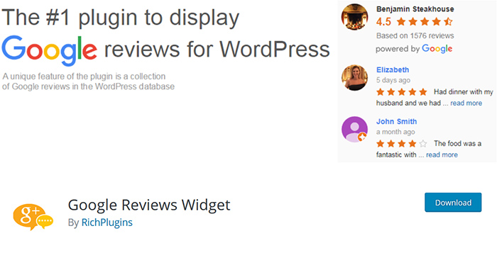 Google Reviews Widget