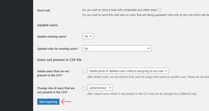 Import and Export Users and Customers