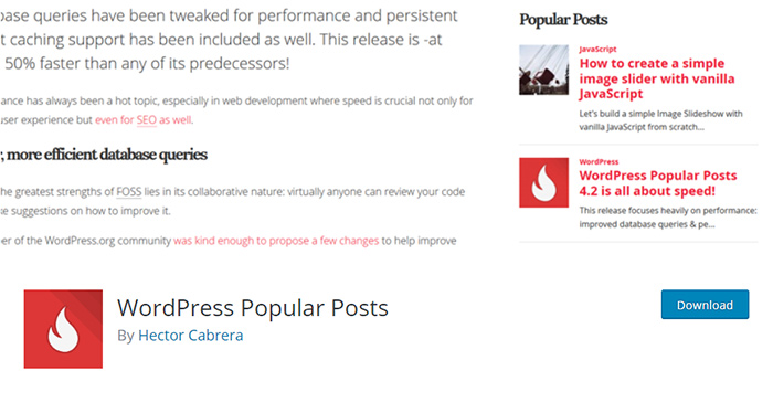 WordPress Popular Posts