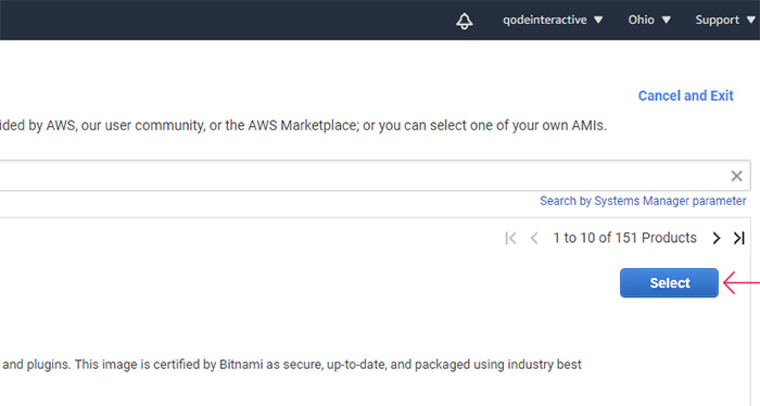 AWS Marketplace WordPress