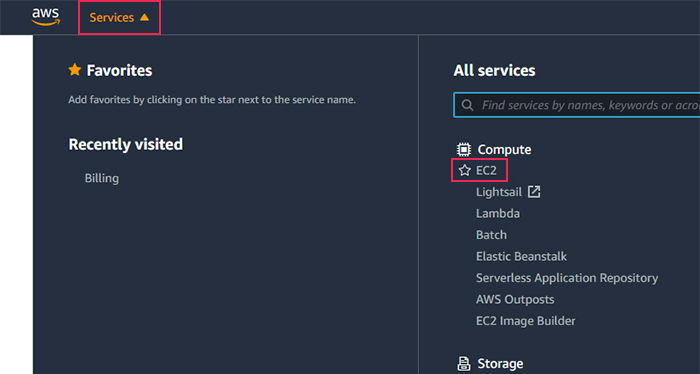 AWS Services EC2