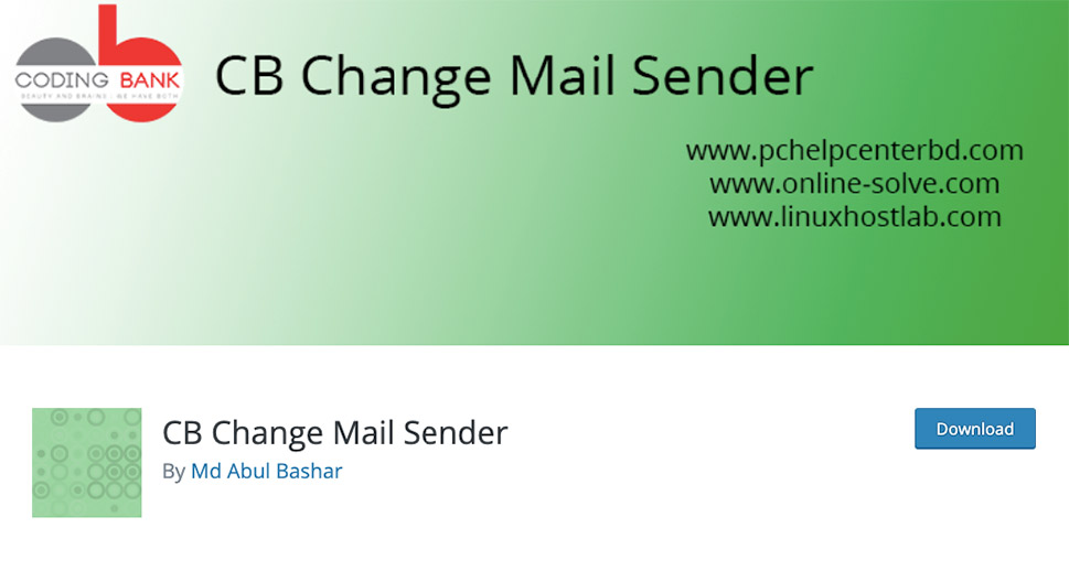 CB Change Mail Sender