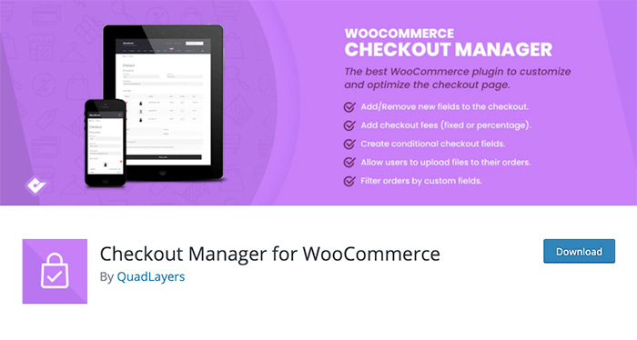 Checkout Manager for WooCommerce