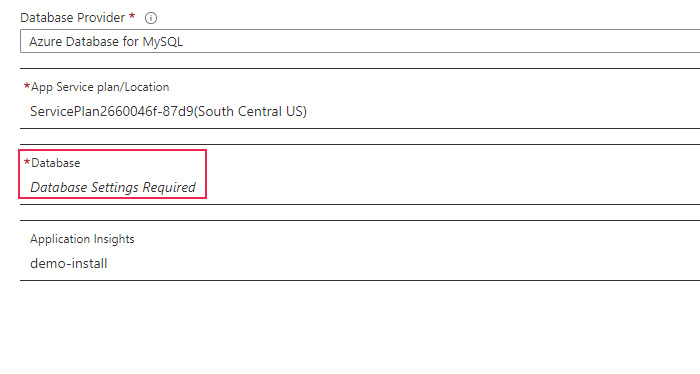 Microsoft Azure Database