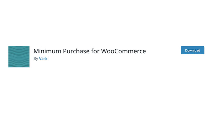 Minimum Purchase for WooCommerce