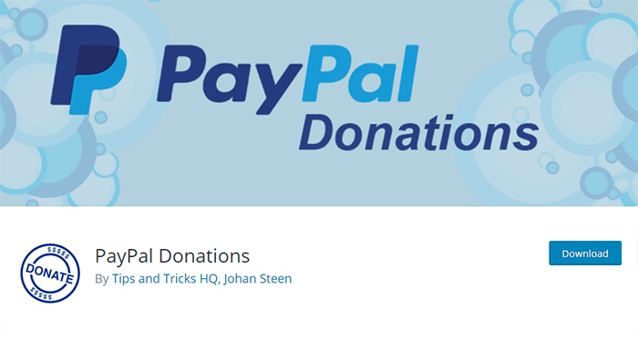 PayPal Donations