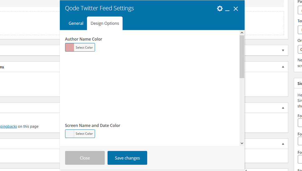 Qode Twitter Design Options