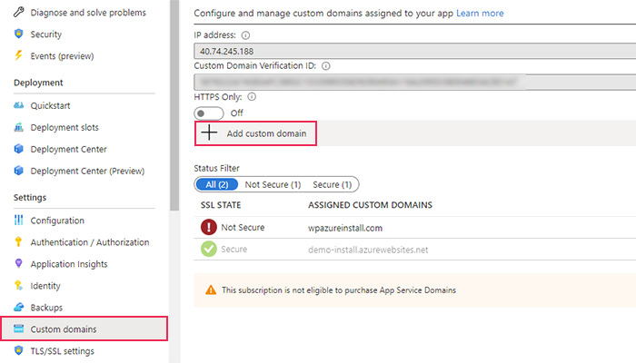 SSL Certificate