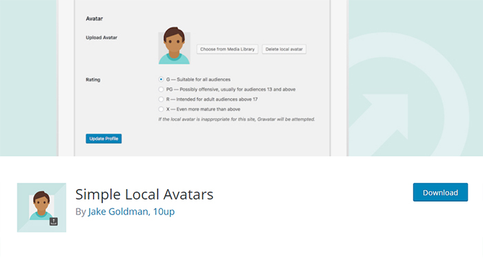 Simple Local Avatars