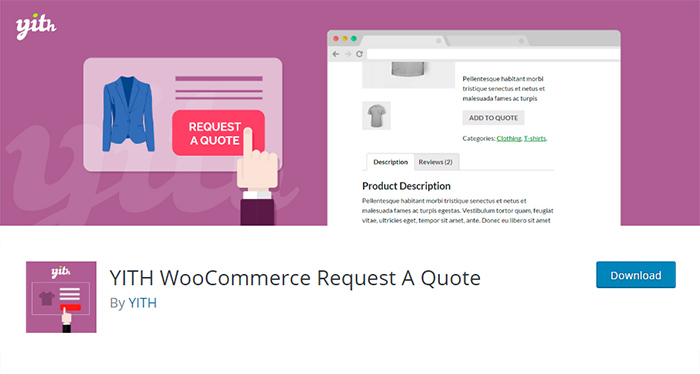 YITH WooCommerce Request A Quote