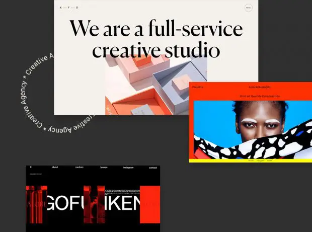 14 Inspiring Creative Agency and Designer Websites