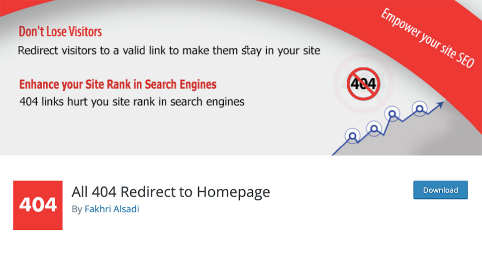 All 404 Redirect to Homepage