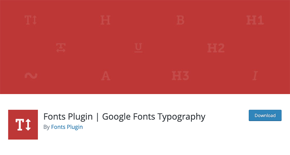 Fonts Plugin