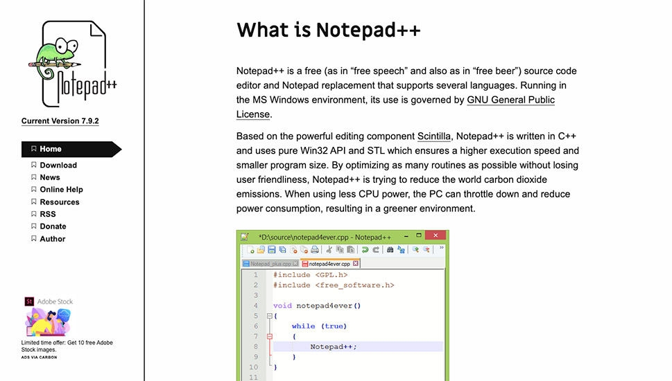 Notepad++