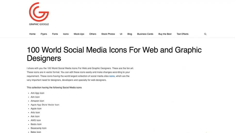 100 Free World Social Media Icons