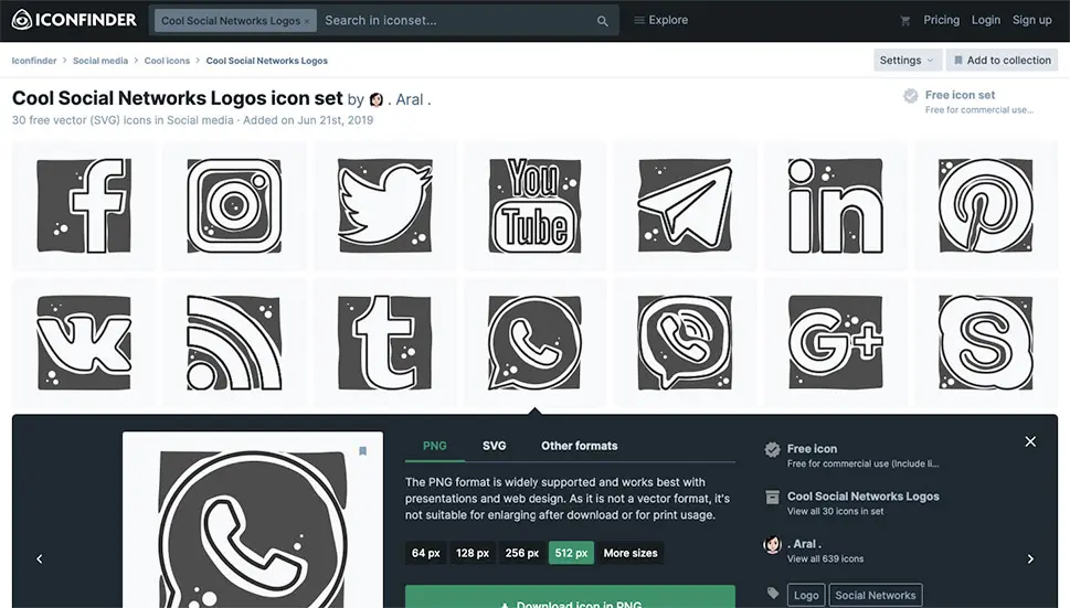 Cool Social Network Logos